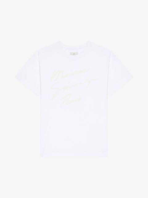 MAISON GIVENCHY T-SHIRT IN COTTON