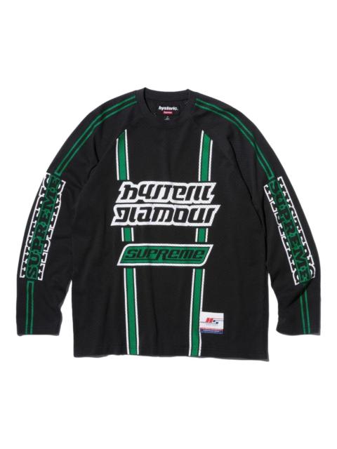Supreme x Hysteric Glamour logo-print T-shirt - FW24KN81 BLACK