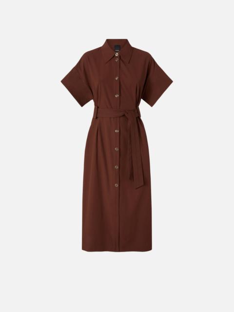 MIDI SHIRT DRESS WITH BELT