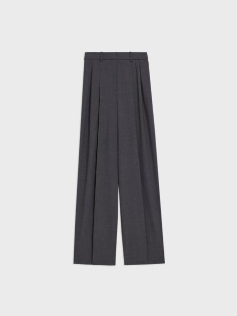 Double Pleat Pant in Good Wool