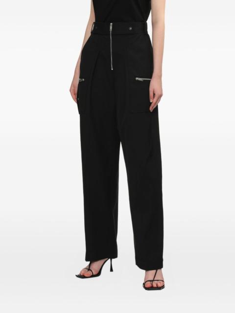 zip-pocket pants
