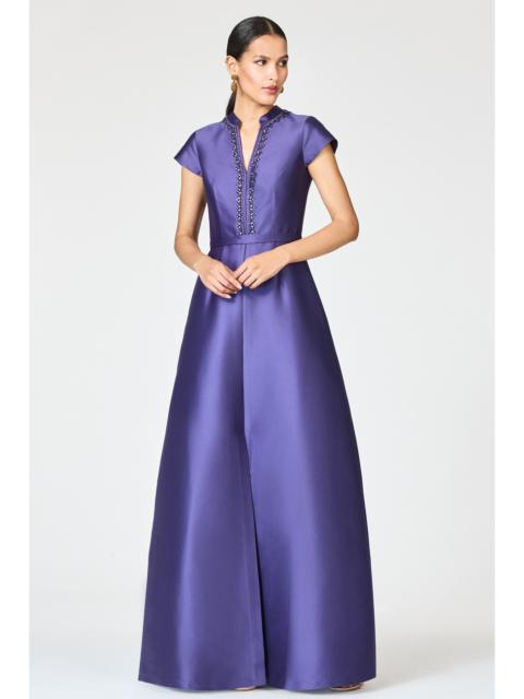EMBELLISHED MARNI GOWN - CONCORD