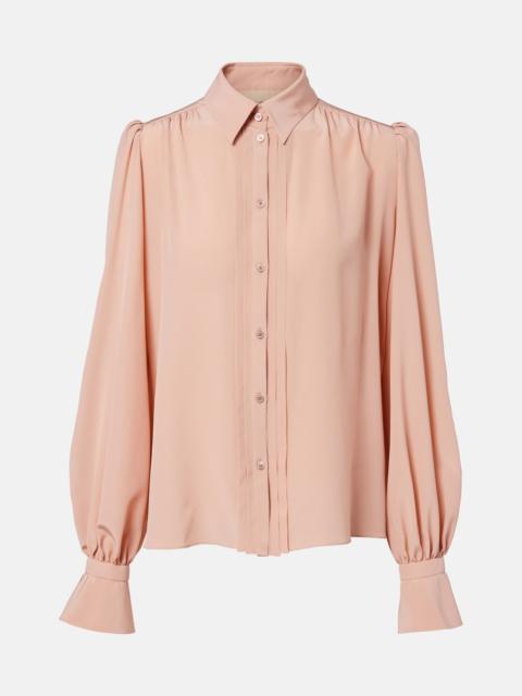 Silk crêpe de chine blouse