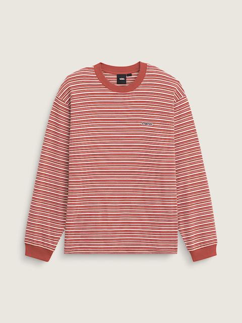 Wesley Stripe Long Sleeve Knit Shirt