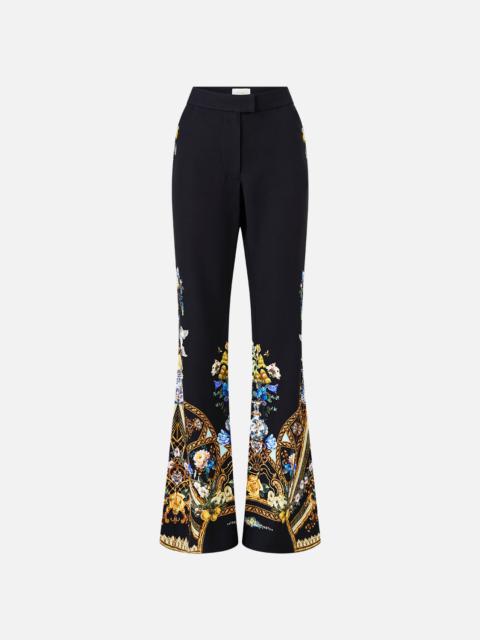 FLARE TROUSER WITH SEAM DETAIL