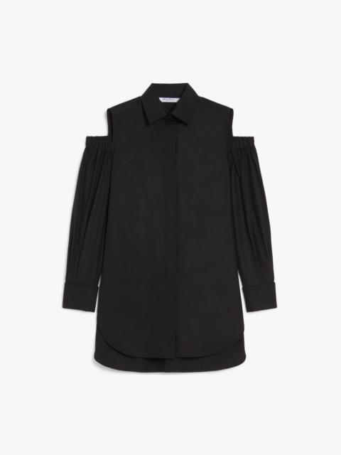 RAGNI Stretch poplin shirt