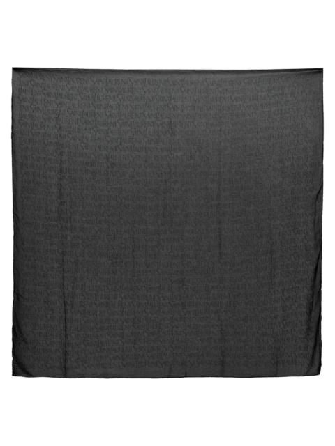 Saint Laurent Logo-monogrammed Semi-sheer Scarf
