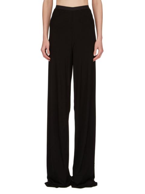 Jumbo wide-leg trousers