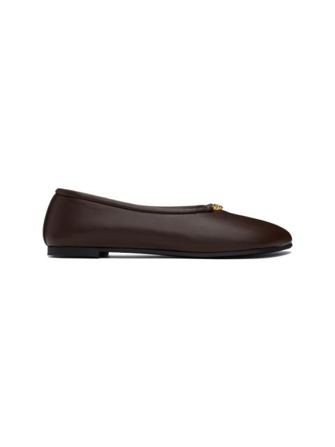 Brown Ryder Ballerina Flats