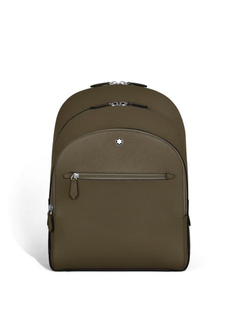 MEDIUM BACKPACK WITH 3 COMPARTMENTS IN SARTORIAL LEATHER