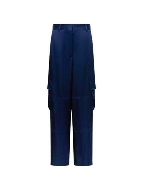 Envers satin pocket trousers