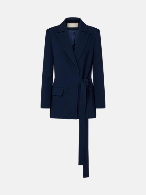 Belted blazer