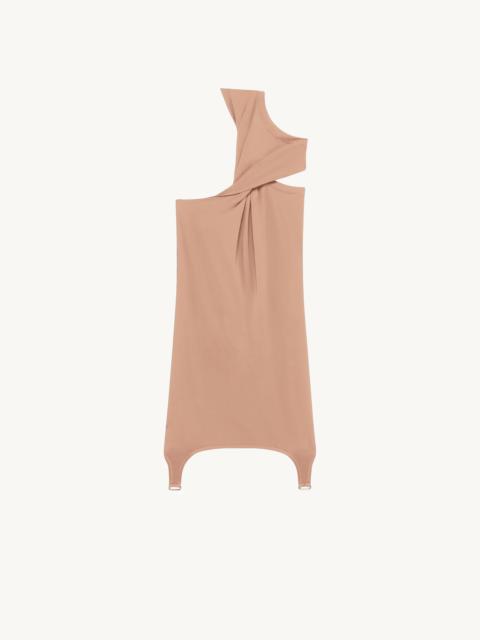 TECH JERSEY TWIST DRESS