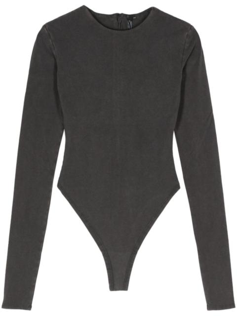 round-neck jersey bodysuit