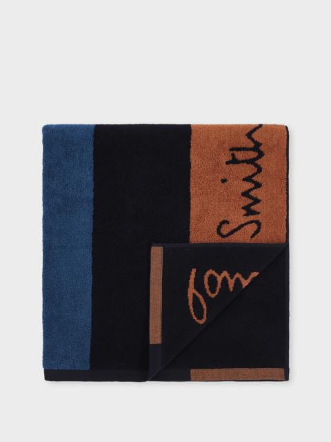 'Artist Stripe' Cotton Towel