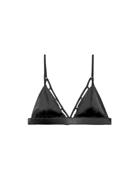 Cage Luxe Triangle Bra