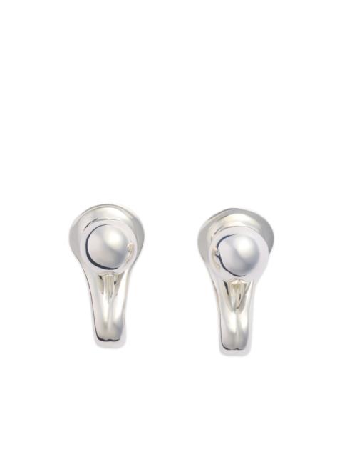 asymmetric stud earrings