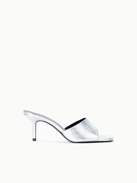 STAUD BEA MULE SILVER