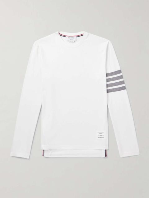 Striped Cotton-Jersey T-Shirt