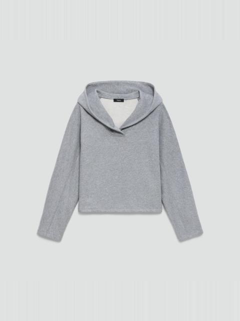 Cropped Hoodie in Lounge Terry