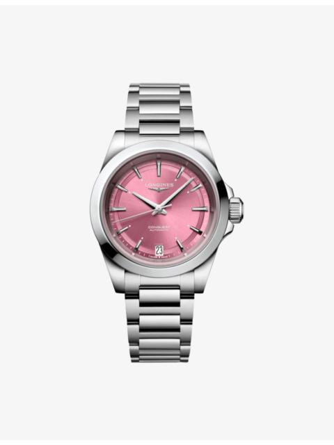 L3.430.4.99.6 Conquest Stainless-Steel Automatic Watch