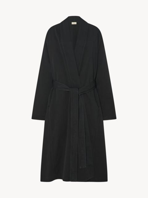 アウターその他 THE ROW Black RIMBAUD Linen Wrap Coat 7340W2459 BLK Wrap RIMBAUD Coat THE BLK Black アウターその他 Linen 7340W2459 ROW
