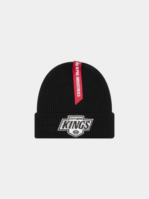 LOS ANGELES KINGS X ALPHA X NEW ERA SHORT CUFF BEANIE