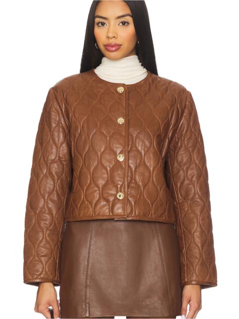 Wanda Genuine Leather Jacket