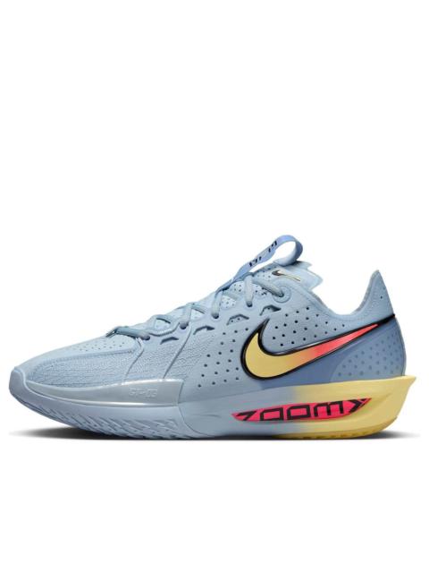 Nike Air Zoom GT Cut 3 EP 'Light Armory Blue Yellow' DV2918-405