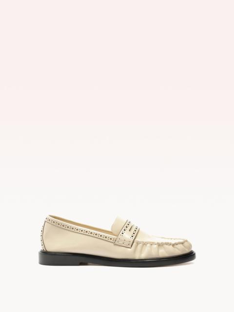 SOFT LOAFER BROGUE EGGSHELL