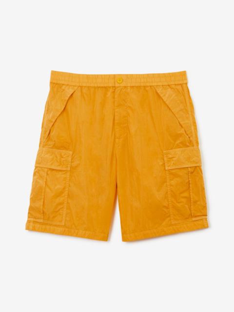 Nylon Cargo Shorts