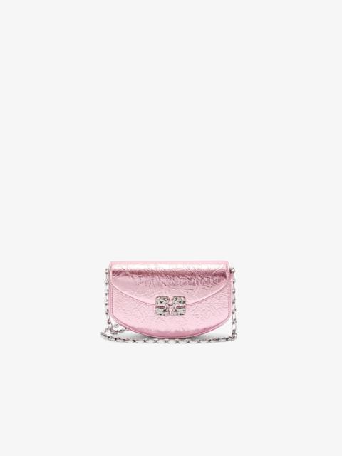 LULU WALLET ON CHAIN IN METALLIC