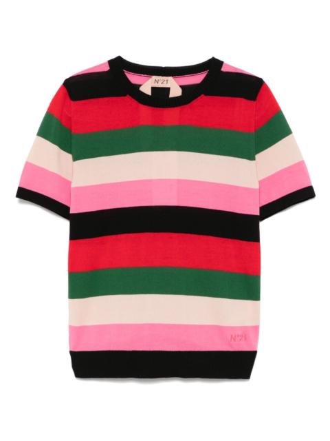 striped T-shirt