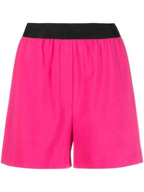 logo-waistband shorts