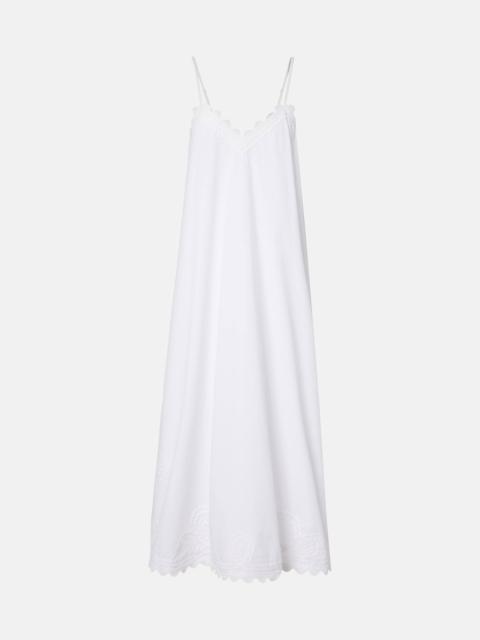 Cotton midi dress