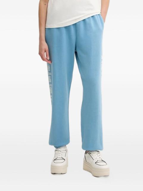 logo-print track pants