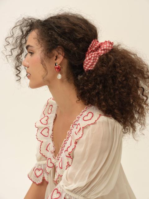 Bradford Gingham Scrunchie