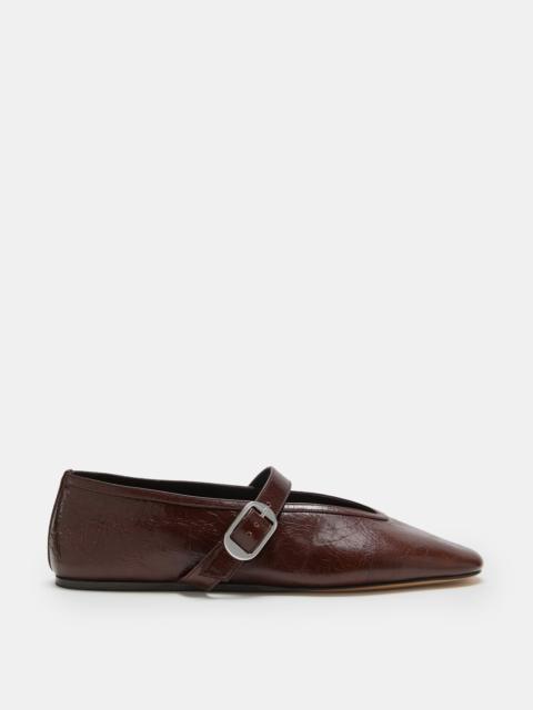 Stella Slipper / Brown Leather