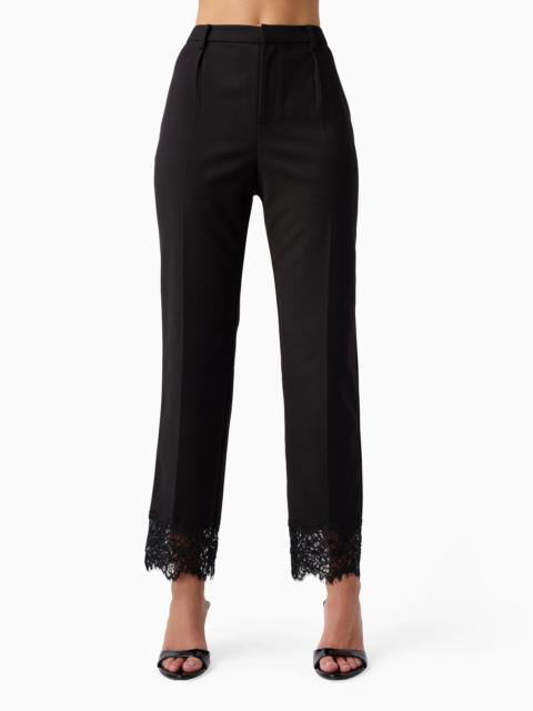 CHEYENNE HIGH RISE CROPPED PANT BLACK