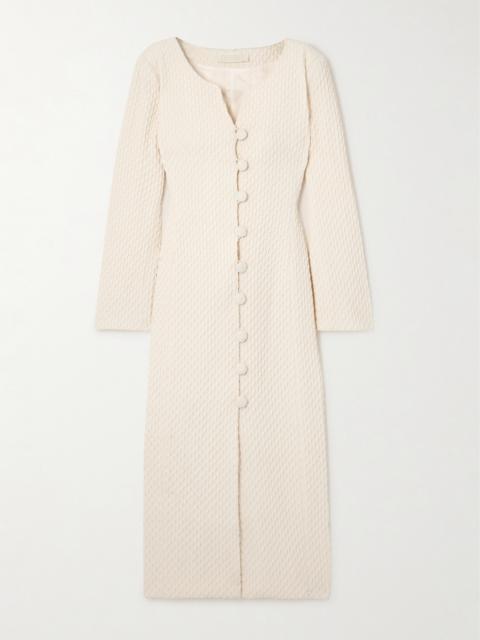 Carmen Flutter Woven Coat