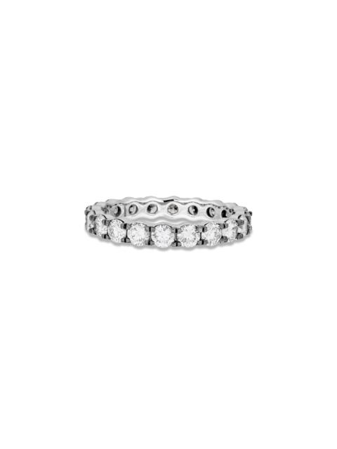 LAB-Created Love After Dark Platinum Eternity Ring