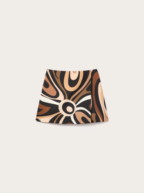 MARMO PRINT MINI SKIRT