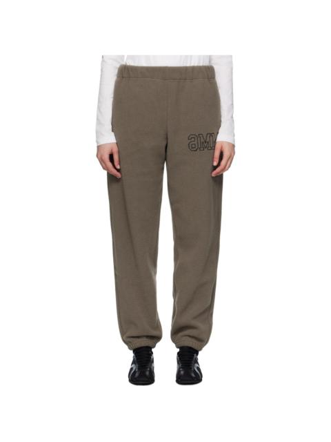 Taupe Fleece Sweatpants