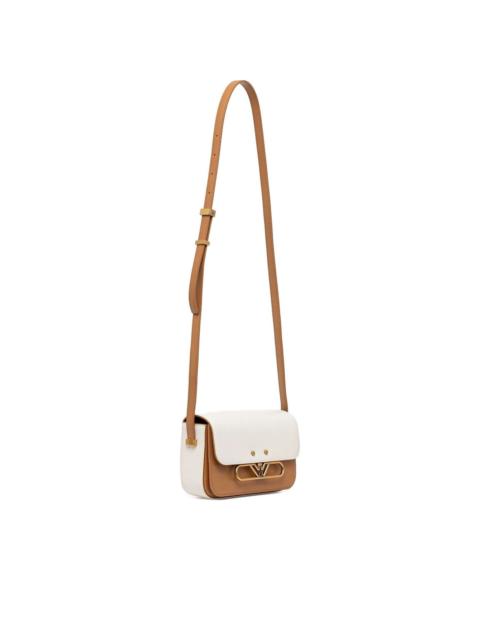 two-tone cross-body bag