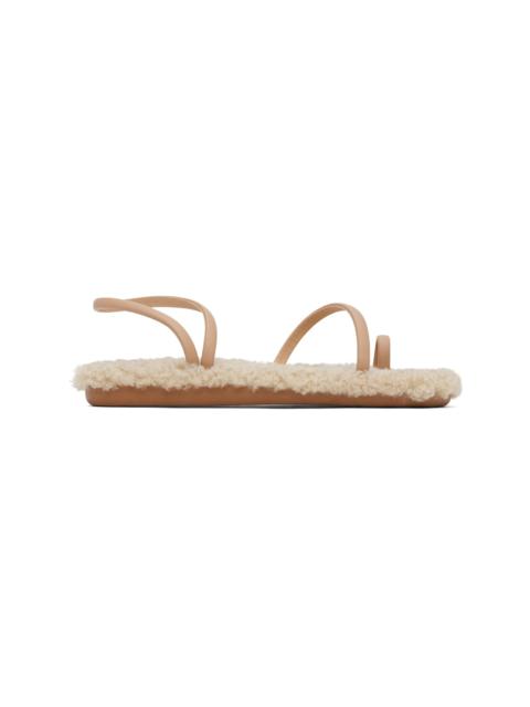 Beige Eleftheria Sandals