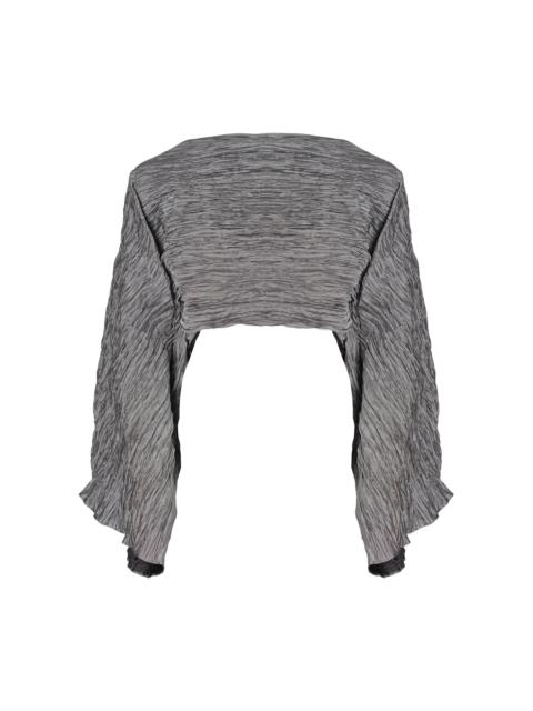 Angelica Pleated Top grey