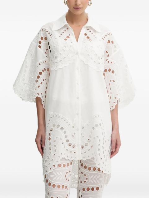 Tao broderie anglaise top
