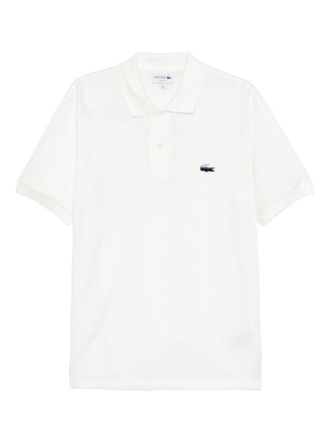 logo-embroidered polo shirt