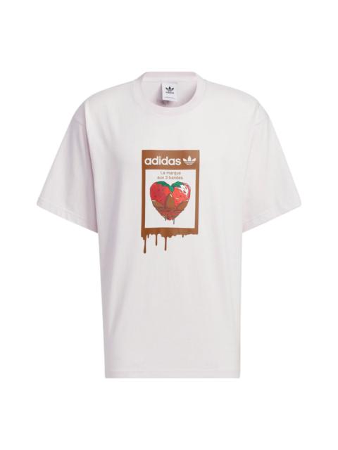 adidas Originals X Charr Morita T-Shirts 'White' HZ5355