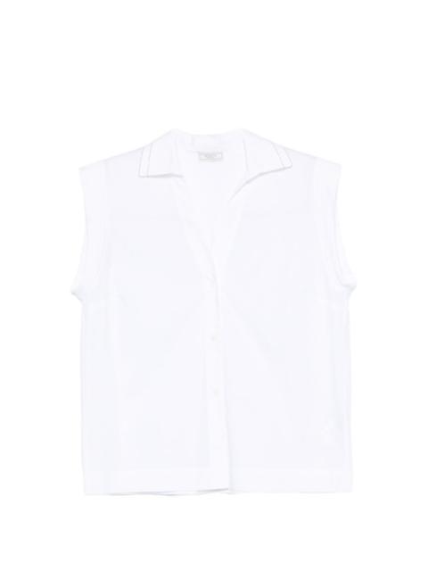 crystal-embellishment shirt